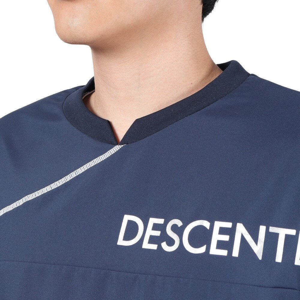 デサント（DESCENTE）（メンズ）バレーボールウェア 長袖ピステ DVUWJK31 NV