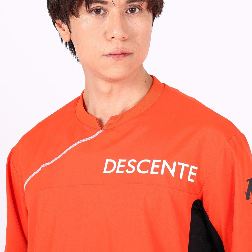 デサント（DESCENTE）（メンズ）バレーボールウェア 長袖ピステ DVUWJK31 OR
