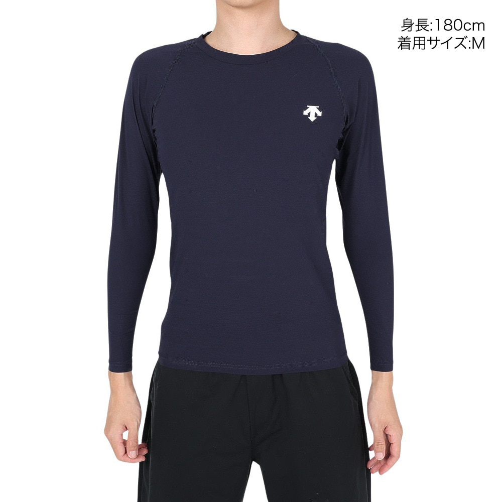 デサント（DESCENTE）（メンズ、レディース）バレーボールウェア DPP半袖プラクティスシャツ DX-B0947XB WH