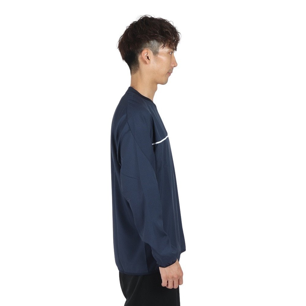 デサント（DESCENTE）（メンズ）バレーボールウェア 長袖ピステ DV4FWB01U NV00