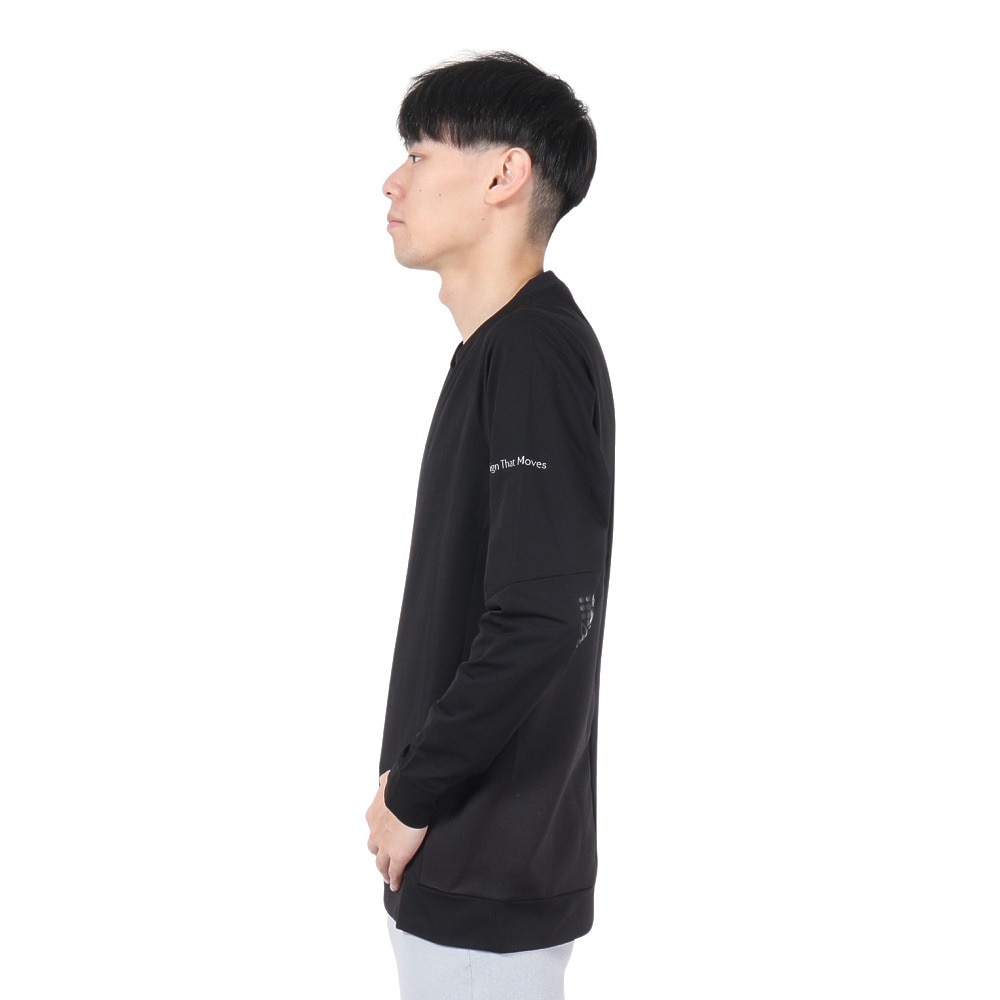 デサント（DESCENTE）（メンズ）バレーボールウェア ストレッチウォームピステ DV4FWB03U BK00