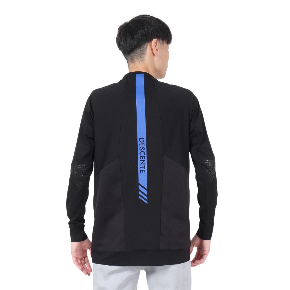 デサント（DESCENTE）（メンズ）バレーボールウェア ストレッチウォームピステ DV4FWB03U BK00