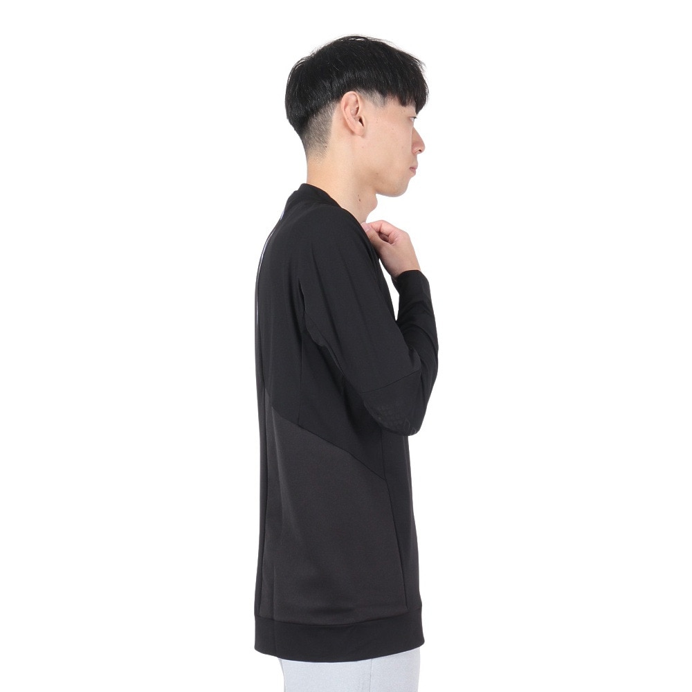 デサント（DESCENTE）（メンズ）バレーボールウェア ストレッチウォームピステ DV4FWB03U BK00