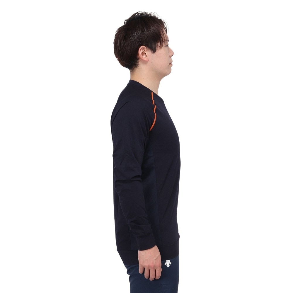 デサント（DESCENTE）（メンズ）バレーボールウェア 長袖ストレッチピステ DVUWJK30 NV