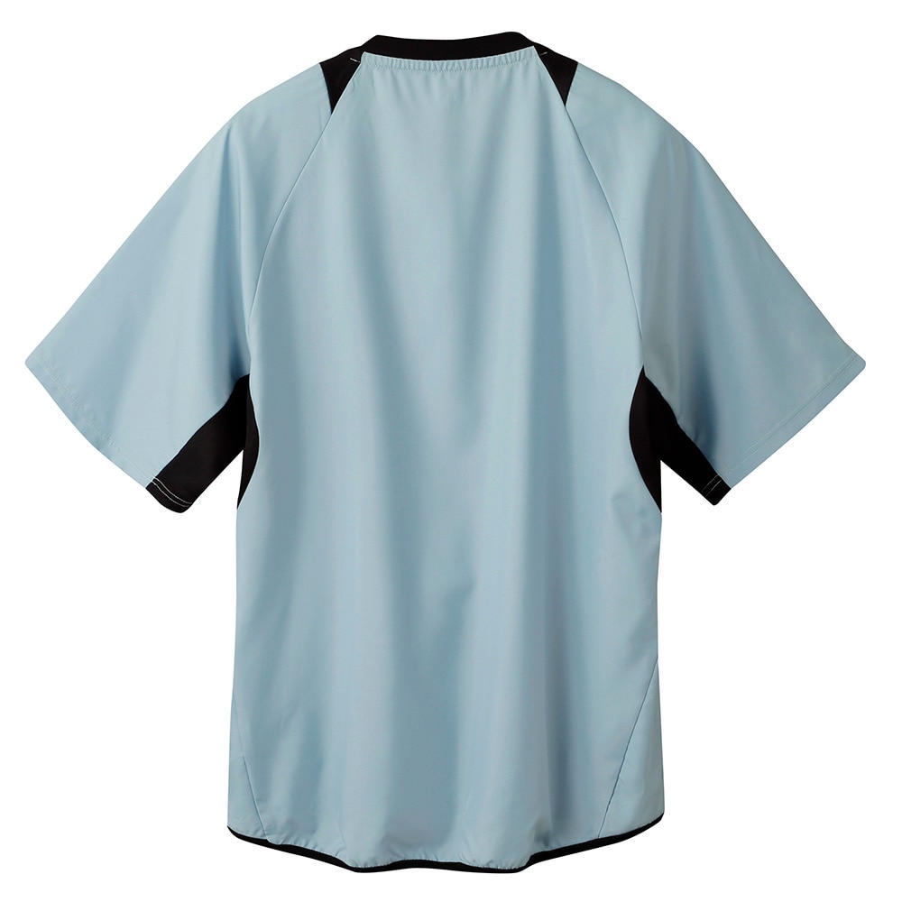 デサント（DESCENTE）（メンズ、レディース）バレーボールウェア ピステ Tシャツ DV5SWBX2UB BLBK