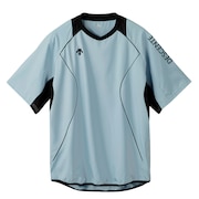 (メンズ、レディース)バレーボールウェア ピステ Tシャツ DV5SWBX2UB BLBK