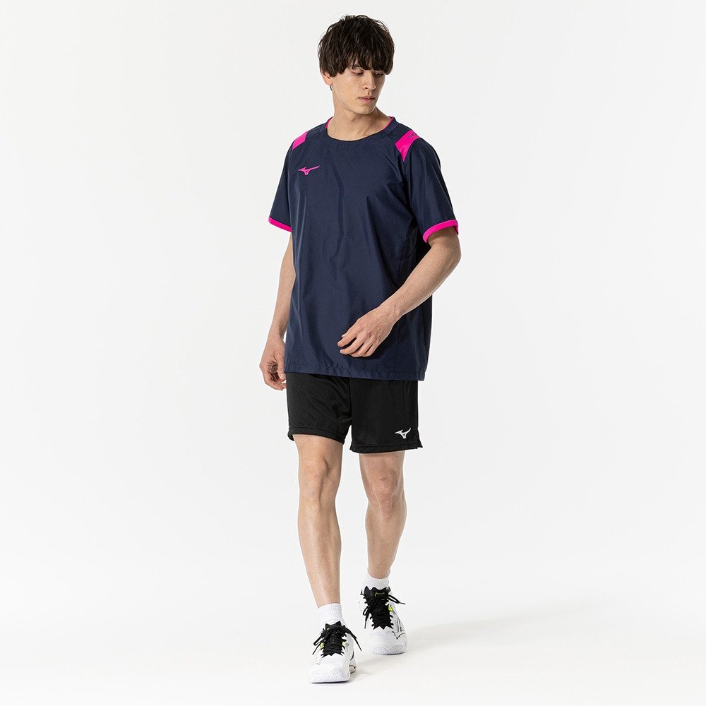 ミズノ（MIZUNO）（メンズ、レディース）バレーボールウェア Basic半袖