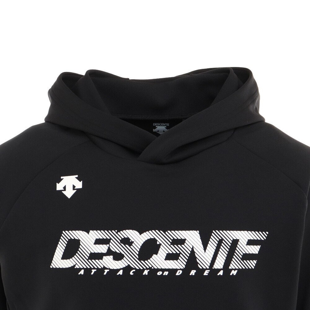 デサント（DESCENTE）（メンズ、レディース）バレーボールウェア スウェットジャケット DVUTJF20 BK