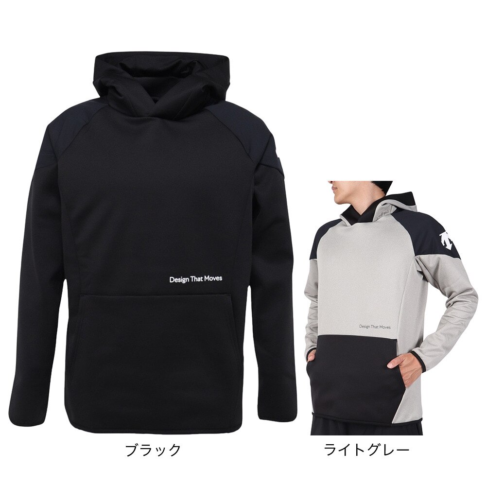 デサント（DESCENTE）（メンズ、レディース）バレーボールウェア ウォーム スウェット DVUWJF20 GRM