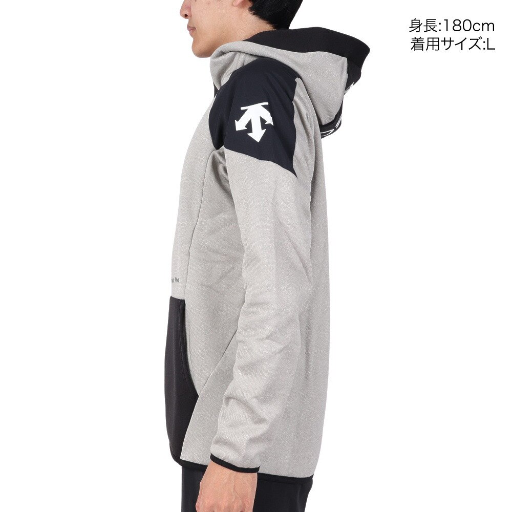 デサント（DESCENTE）（メンズ、レディース）バレーボールウェア ウォーム スウェット DVUWJF20 GRM