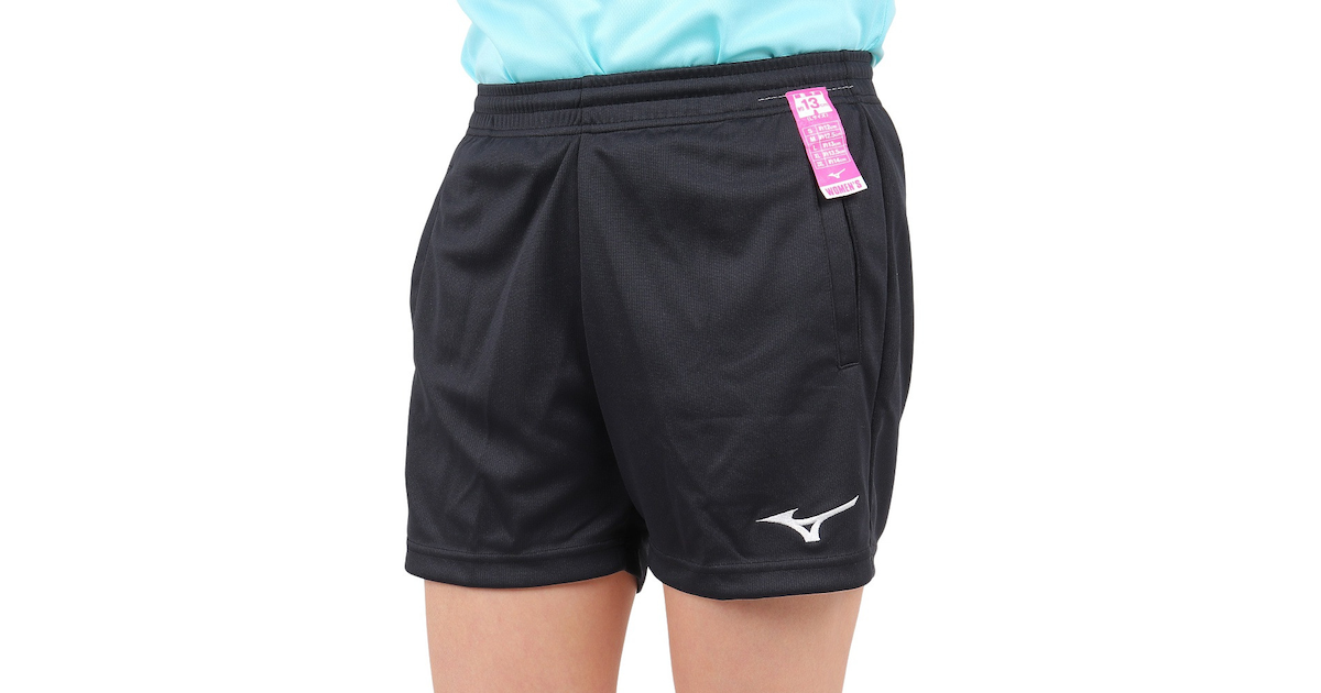 ミズノ｜バレーボール パンツ レディース ハーフパンツ V2MB021109 - スポーツ用品はスーパースポーツゼビオ