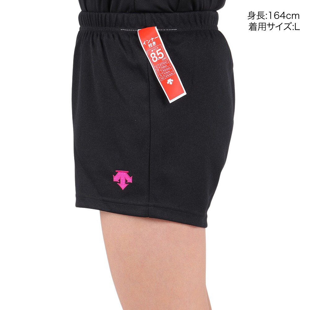 デサント（DESCENTE）（レディース）バレーボールウェア インナー付きバレーボールパンツ DVWVJD80 BKMZ