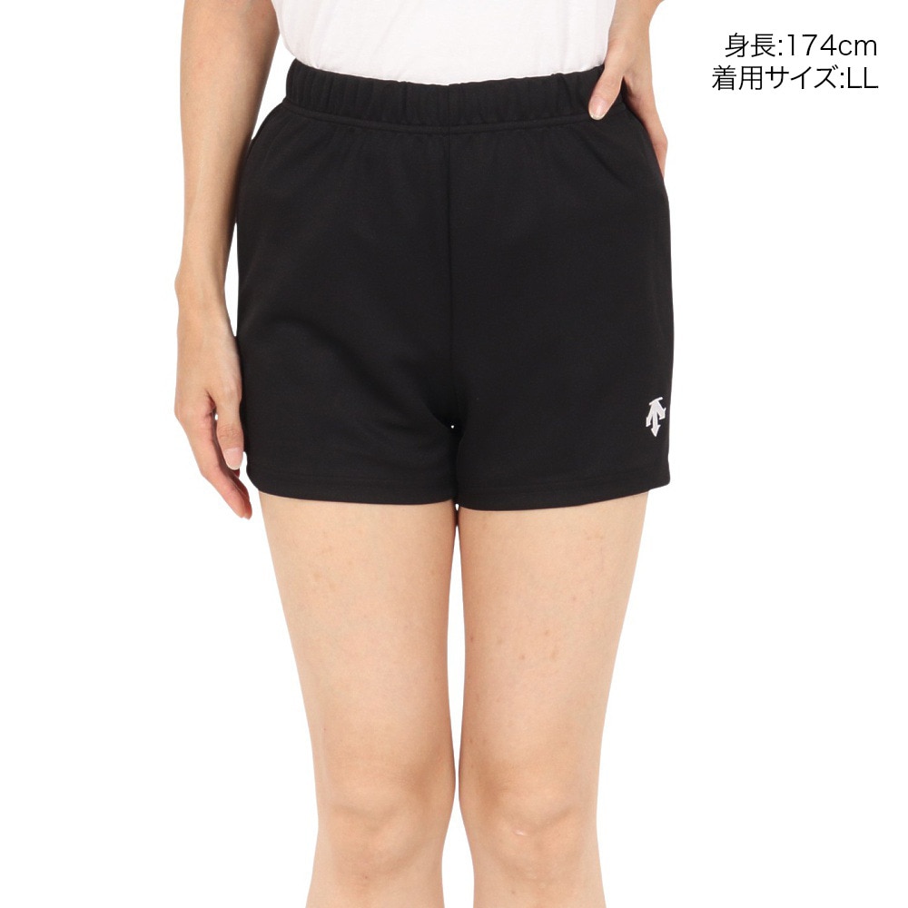 デサント（DESCENTE）（レディース）バレーボールウェア バレーボールパンツ DSP-6091W BKWH