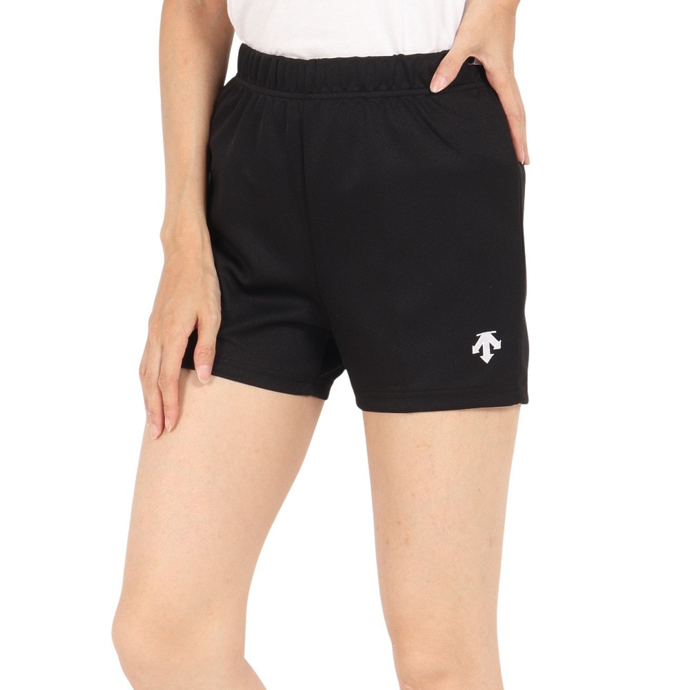 デサント（DESCENTE）（レディース）バレーボールウェア バレーボールパンツ DSP-6091W BKWH