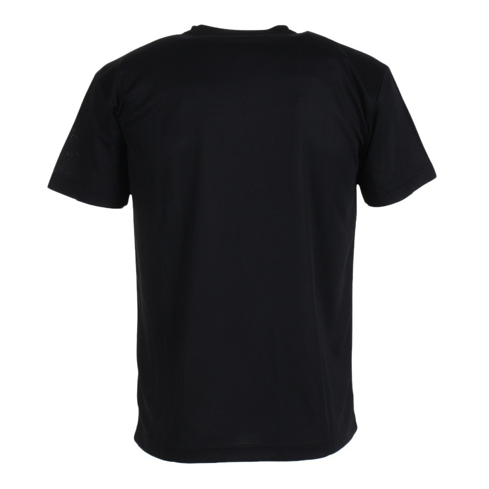 ファイテン（PHITEN）（メンズ）バレーボールウェア Tシャツ 半袖 RAKUシャツ クルーネック 吸汗速乾 ロゴ 3117JG25210