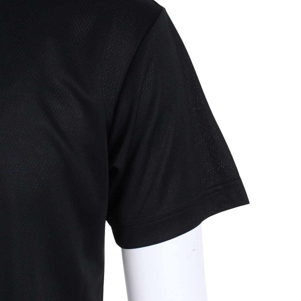 ファイテン（PHITEN）（メンズ）バレーボールウェア Tシャツ 半袖 RAKUシャツ クルーネック 吸汗速乾 ロゴ 3117JG25210