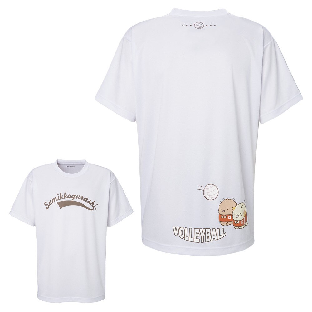 すみっコぐらし バレーtシャツ vo バレーボールウェア スポーツウェア エックスティーエス スーパースポーツゼビオ