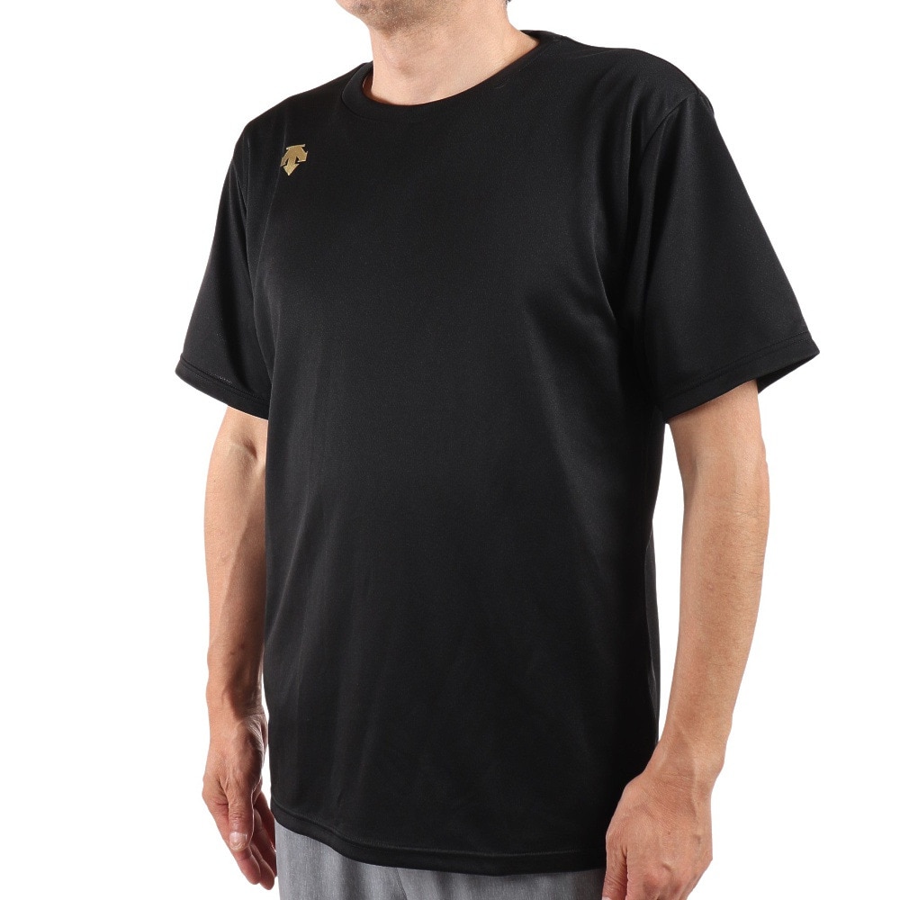 DESCENTE Tシャツ メンズ 半袖Tシャツ DX-B0208XB BKGD バレーボールウェア スポーツウェア Ｓ 90 バレーボール
