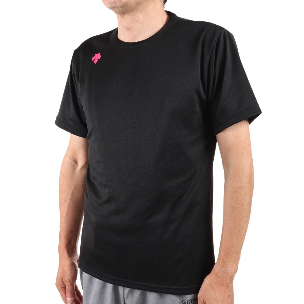 DESCENTE Tシャツ メンズ 半袖Tシャツ DX-B0208XB BKMZ バレーボールウェア スポーツウェア Ｍ 212 バレーボール