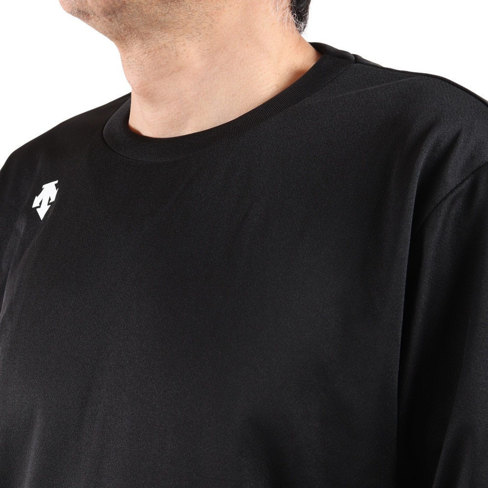 デサント（DESCENTE）（メンズ）Tシャツ メンズ 半袖Tシャツ DX-B0208XB BKWH 【バレーボールウェア スポーツウェア】