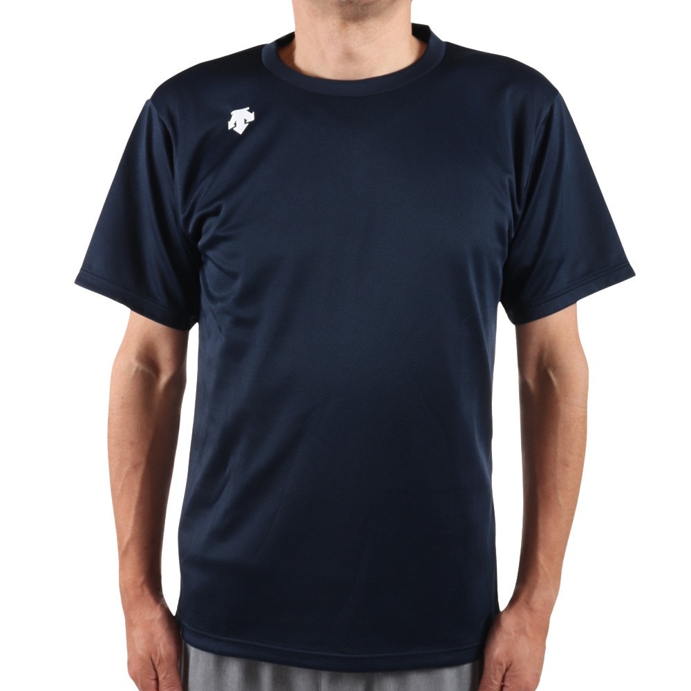 デサント（DESCENTE）（メンズ）Tシャツ 半袖Tシャツ DX-B0208XB NVWH  バレーボールウェア スポーツウェア 