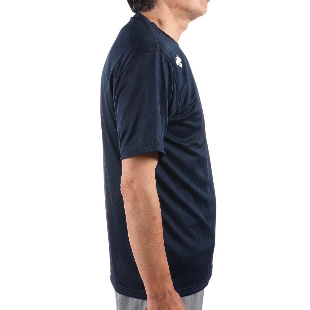 デサント（DESCENTE）（メンズ）Tシャツ 半袖Tシャツ DX-B0208XB NVWH  バレーボールウェア スポーツウェア 