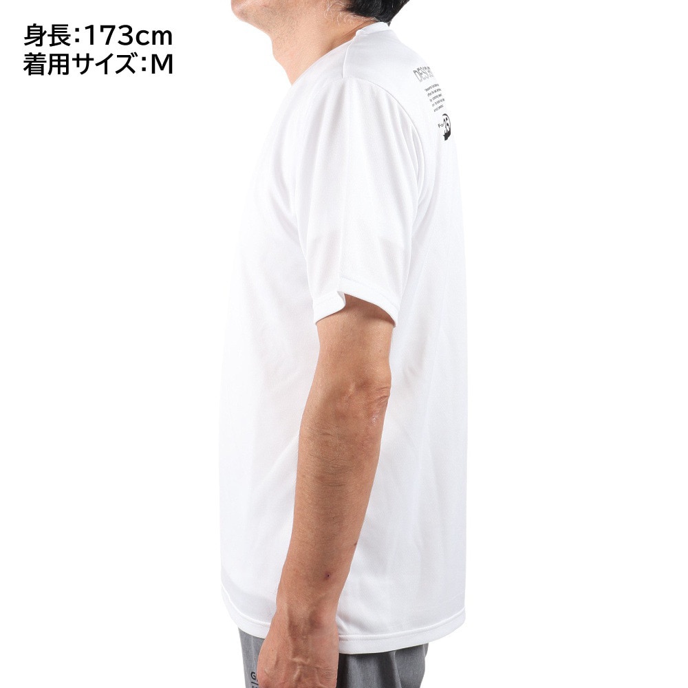 デサント（DESCENTE）（メンズ）Tシャツ メンズ 半袖Tシャツ DX-B0208XB WHBK 【バレーボールウェア スポーツウェア】