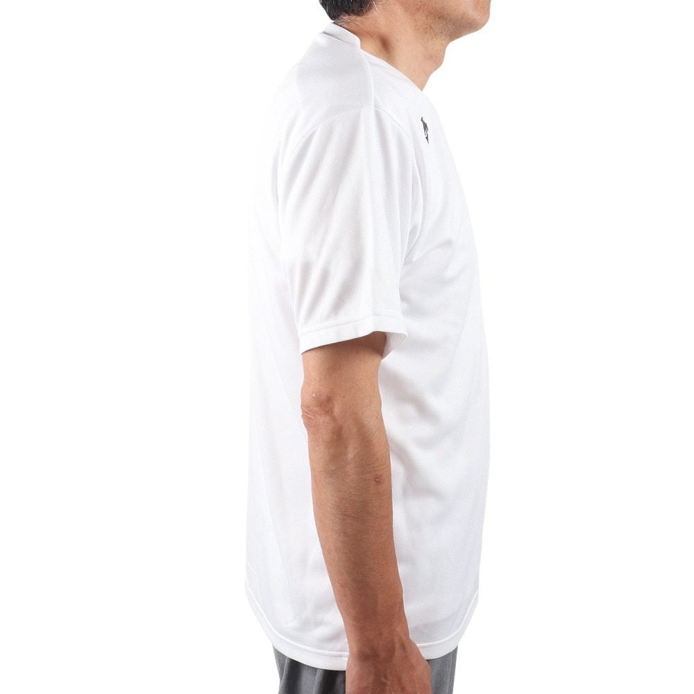 デサント（DESCENTE）（メンズ）Tシャツ メンズ 半袖Tシャツ DX-B0208XB WHBK 【バレーボールウェア スポーツウェア】