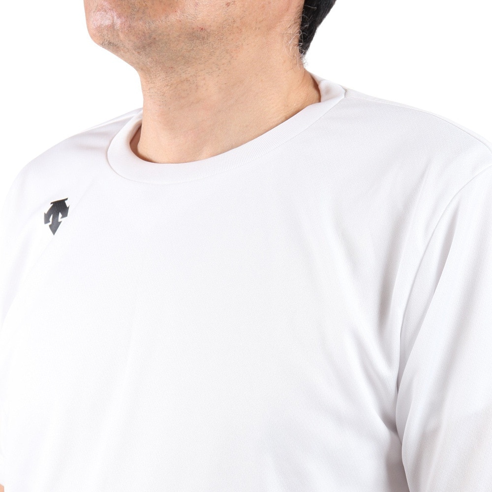 デサント（DESCENTE）（メンズ）Tシャツ メンズ 半袖Tシャツ DX-B0208XB WHBK 【バレーボールウェア スポーツウェア】