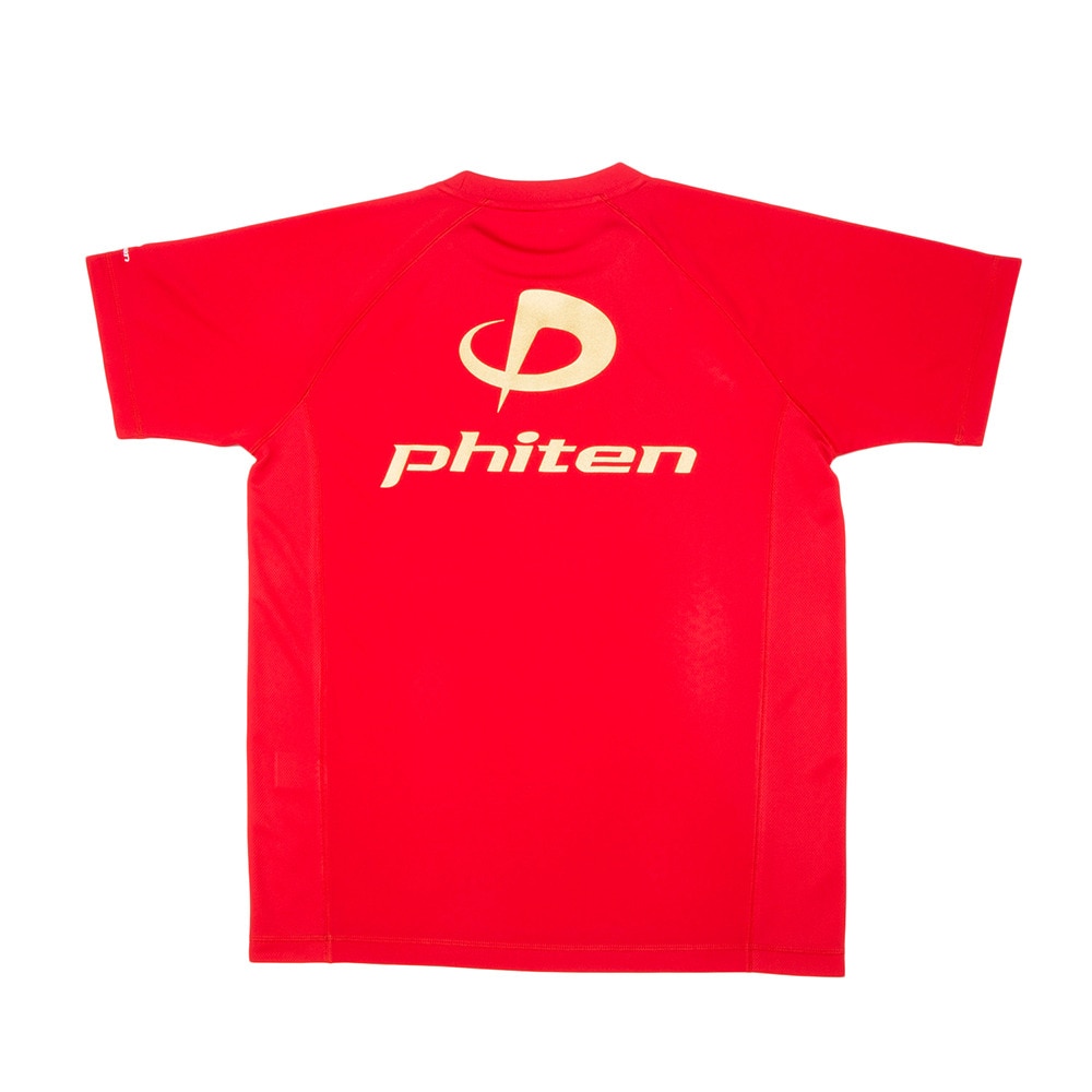 ファイテン（PHITEN）（メンズ、レディース）バレーボールウェア RAKUシャツスムースドライ 半袖Tシャツ 3120JG35000