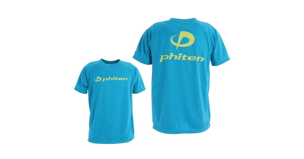 ファイテン｜バレーボールウェア RAKUシャツスムースドライ 半袖Tシャツ 3120JG39700 TQ/LM - スポーツ用品はスーパースポーツゼビオ