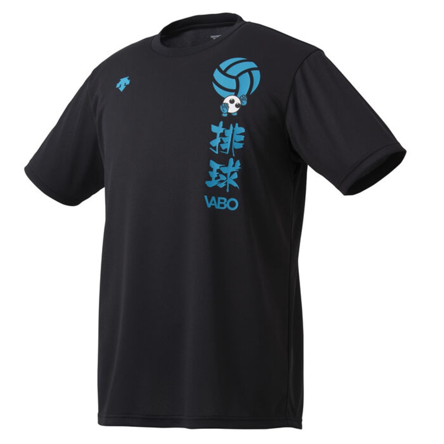  VABO 半袖プラクティスシャツ DVUQJA57 BK