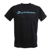 ファイテン（PHITEN）（メンズ）バレーボールウェア スムースドライ 半袖Tシャツ BKSX 3121JG43000