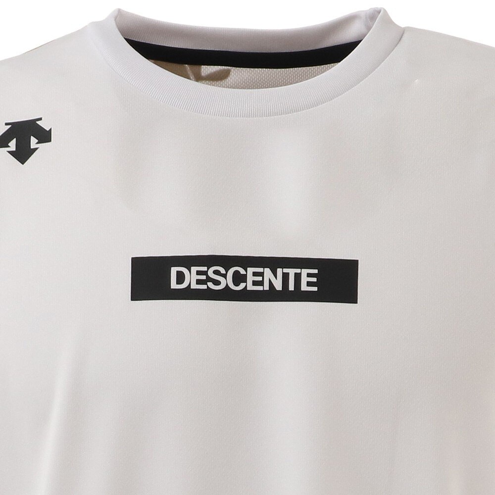 デサント（DESCENTE）（メンズ、レディース）バレーボールウェア DPP半袖プラクティスシャツ DX-B0947XB WH