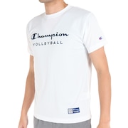 チャンピオン(CHAMPION)(メンズ)バレーボールウェア UVカット ショートスリーブTシャツ C3-TV301 010