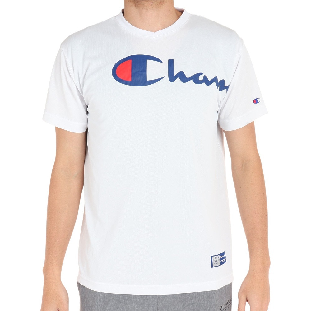 大人気新作 チャンピオン CHAMPION メンズ バレーボールウェア ショートスリーブTシャツ C3-VV304 