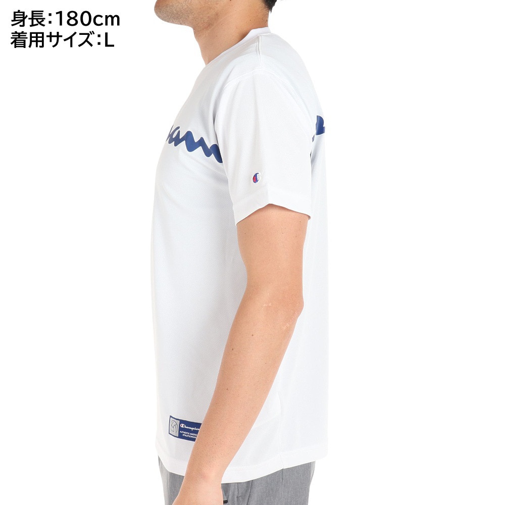 チャンピオン（CHAMPION）（メンズ）バレーボールウェア ショートスリーブTシャツ C3-VV304 010 |  スポーツ用品はスーパースポーツゼビオ