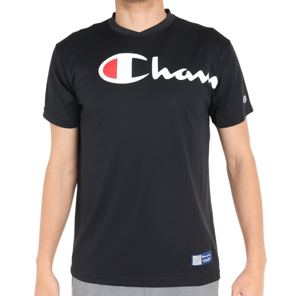 チャンピオン（CHAMPION）（メンズ）バレーボールウェア ショートスリーブTシャツ C3-VV304 090 速乾