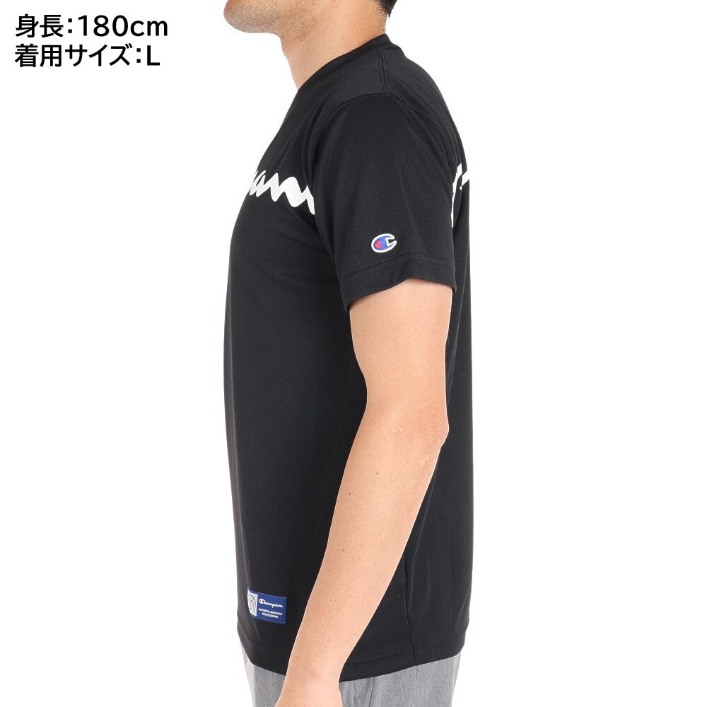 チャンピオン（CHAMPION）（メンズ）バレーボールウェア ショートスリーブTシャツ C3-VV304 090 速乾