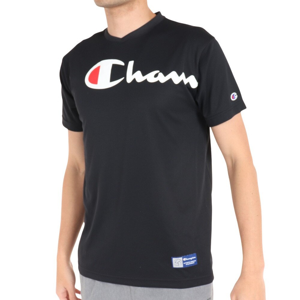 チャンピオン（CHAMPION）（メンズ）バレーボールウェア ショートスリーブTシャツ C3-VV304 090 速乾