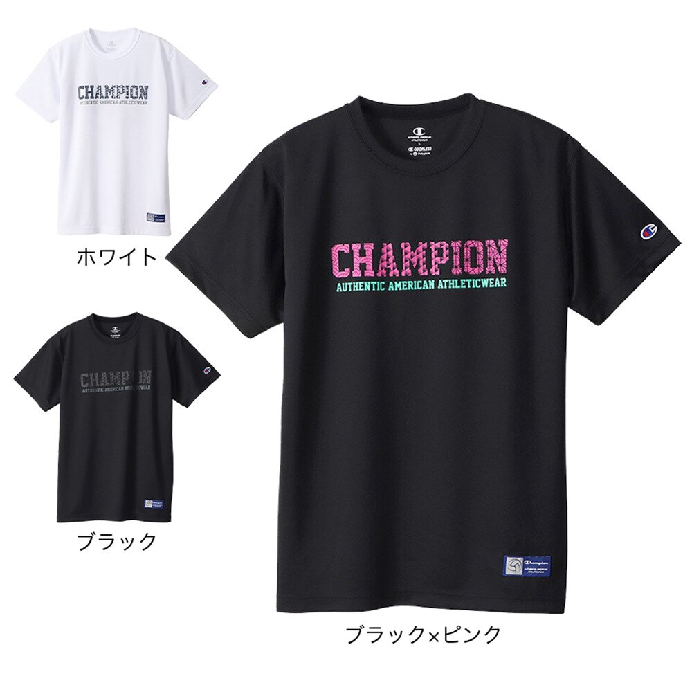 チャンピオン（CHAMPION）（メンズ）バレーボールウェア 半袖Tシャツ C3-VV305 090