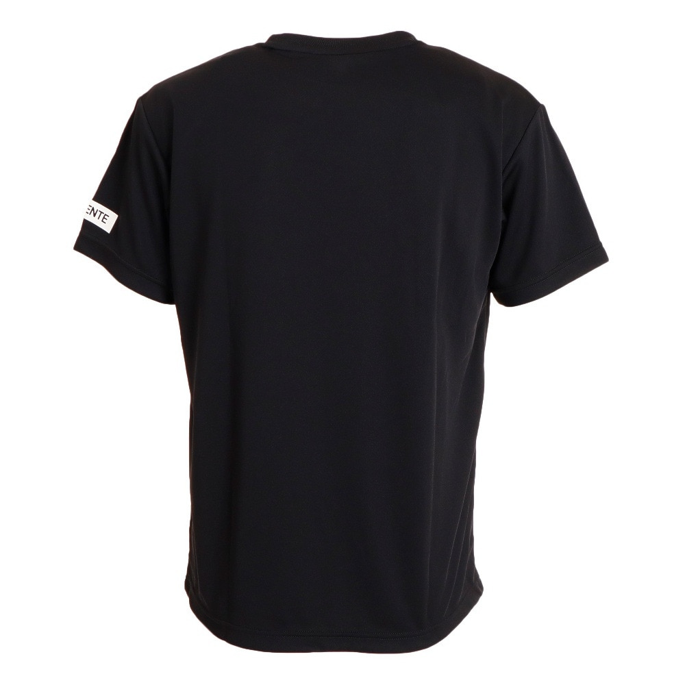 デサント（DESCENTE）（メンズ）バレーボール ウェア Tシャツ 練習着 半袖プラクティスシャツ DX-B1432XB BK 吸汗速乾 接触冷感  スポーツ用品はスーパースポーツゼビオ