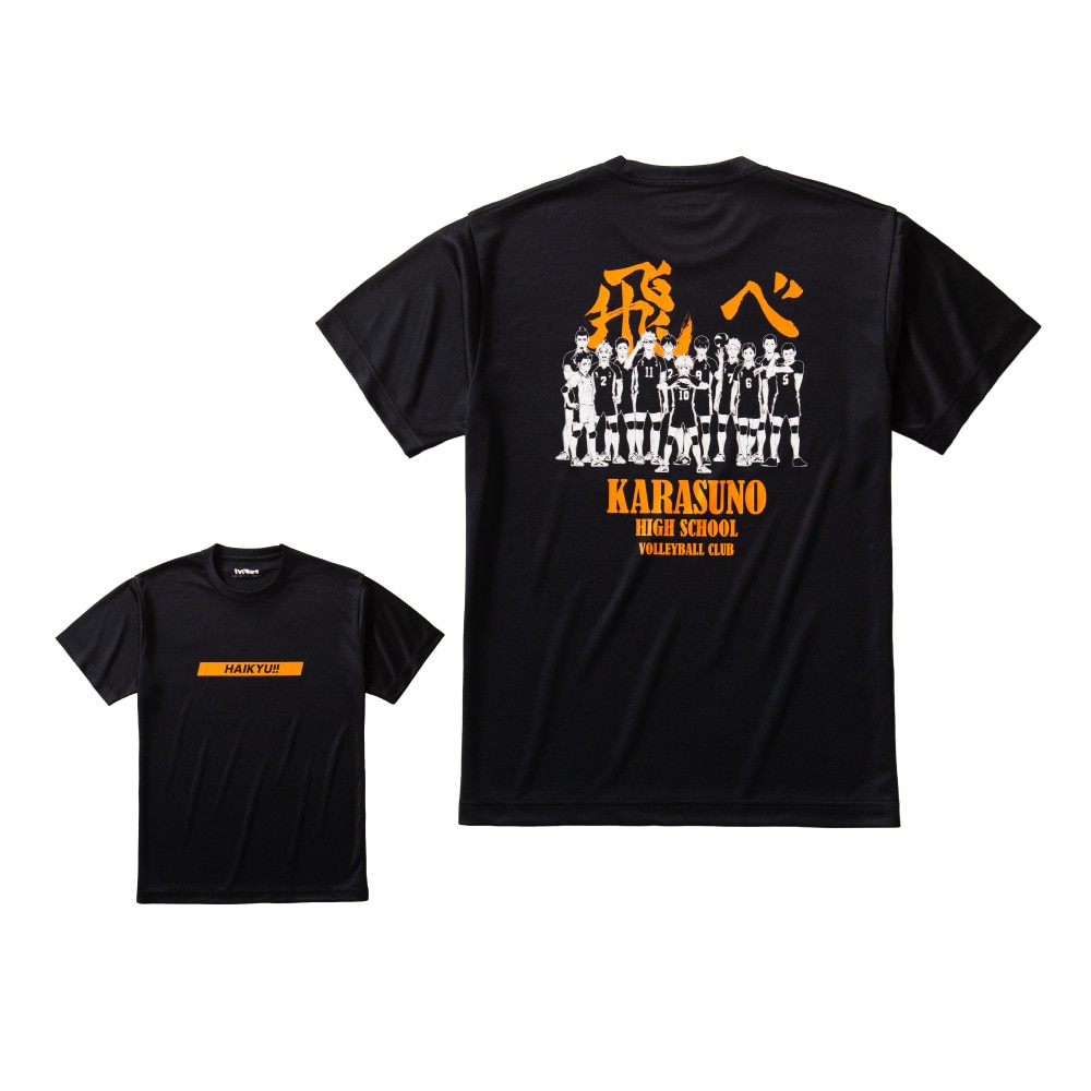 ハイキュー!!（haikyu）（メンズ、レディース）ハイキュー!! Tシャツ鳥野高校 HS-407 キャラクター グッズ