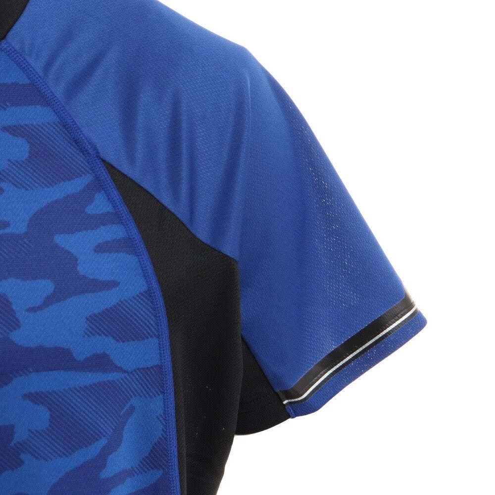 デサント｜バレーボールウェア プラクティス半袖Tシャツ DVUTJA50 BL - スポーツ用品はスーパースポーツゼビオ
