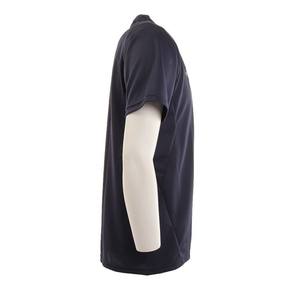 デサント（DESCENTE）（メンズ、レディース）バレーボールウェア 半袖プラクティスシャツ DVUTJA52 NV 速乾★★★