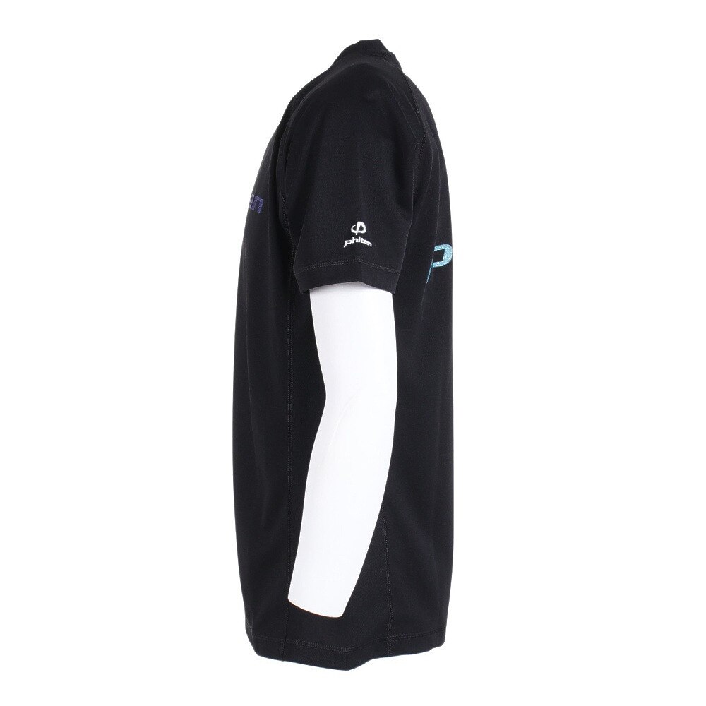 ファイテン（PHITEN）（メンズ、レディース）バレーボールウェア 半袖Tシャツ スムースドライ GRABL 3122JG51100 速乾