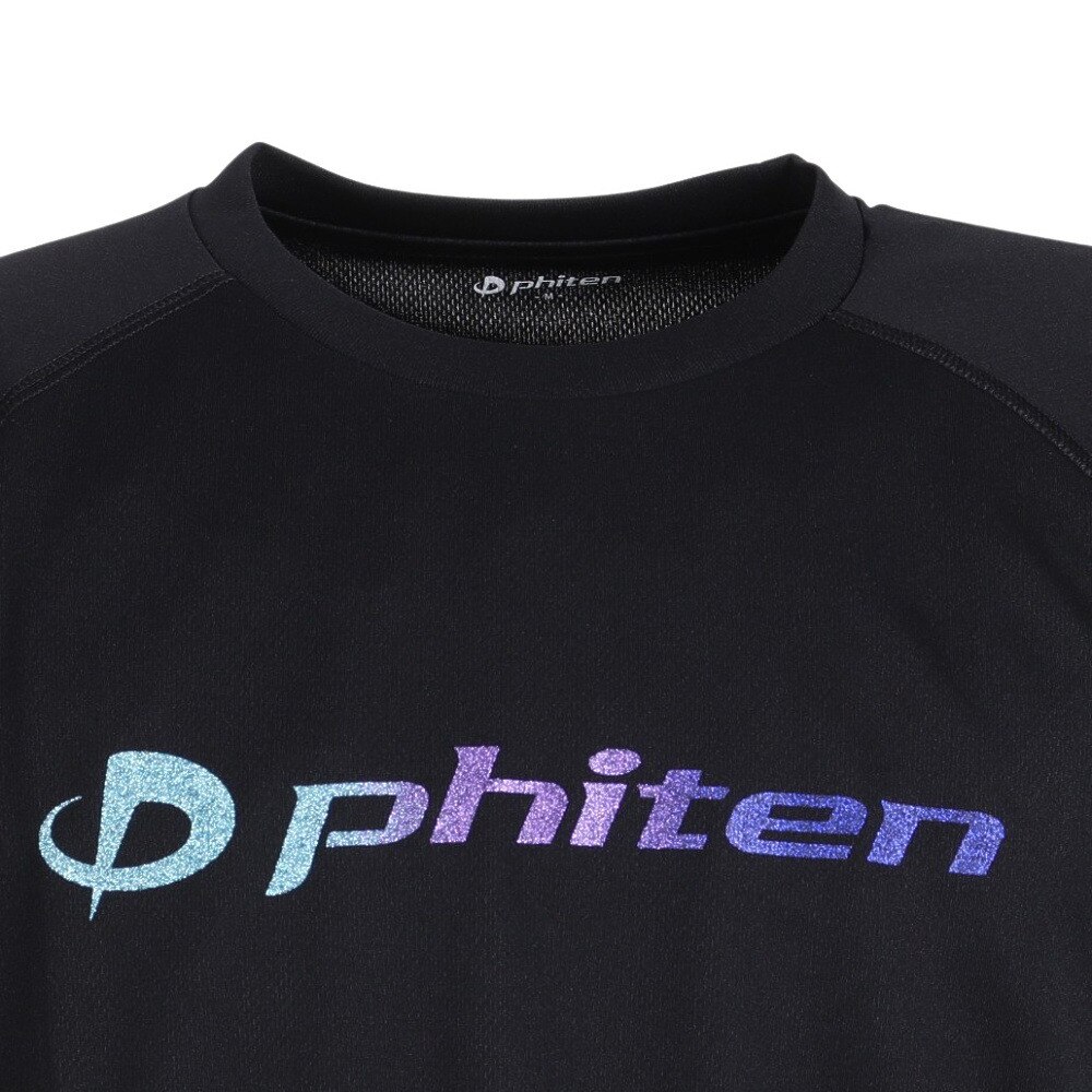 ファイテン（PHITEN）（メンズ、レディース）バレーボールウェア 半袖Tシャツ スムースドライ GRABL 3122JG51100 速乾