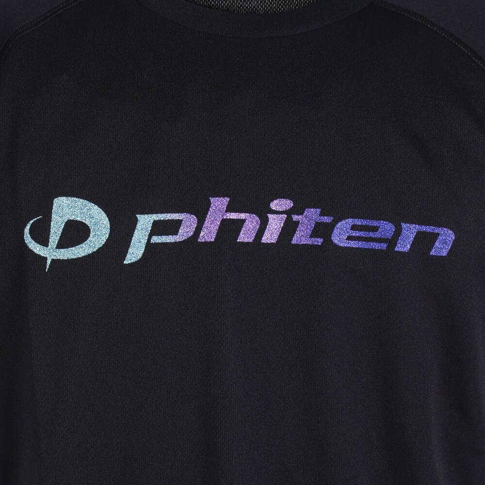 ファイテン（PHITEN）（メンズ、レディース）バレーボールウェア 半袖Tシャツ スムースドライ GRABL 3122JG51100 速乾