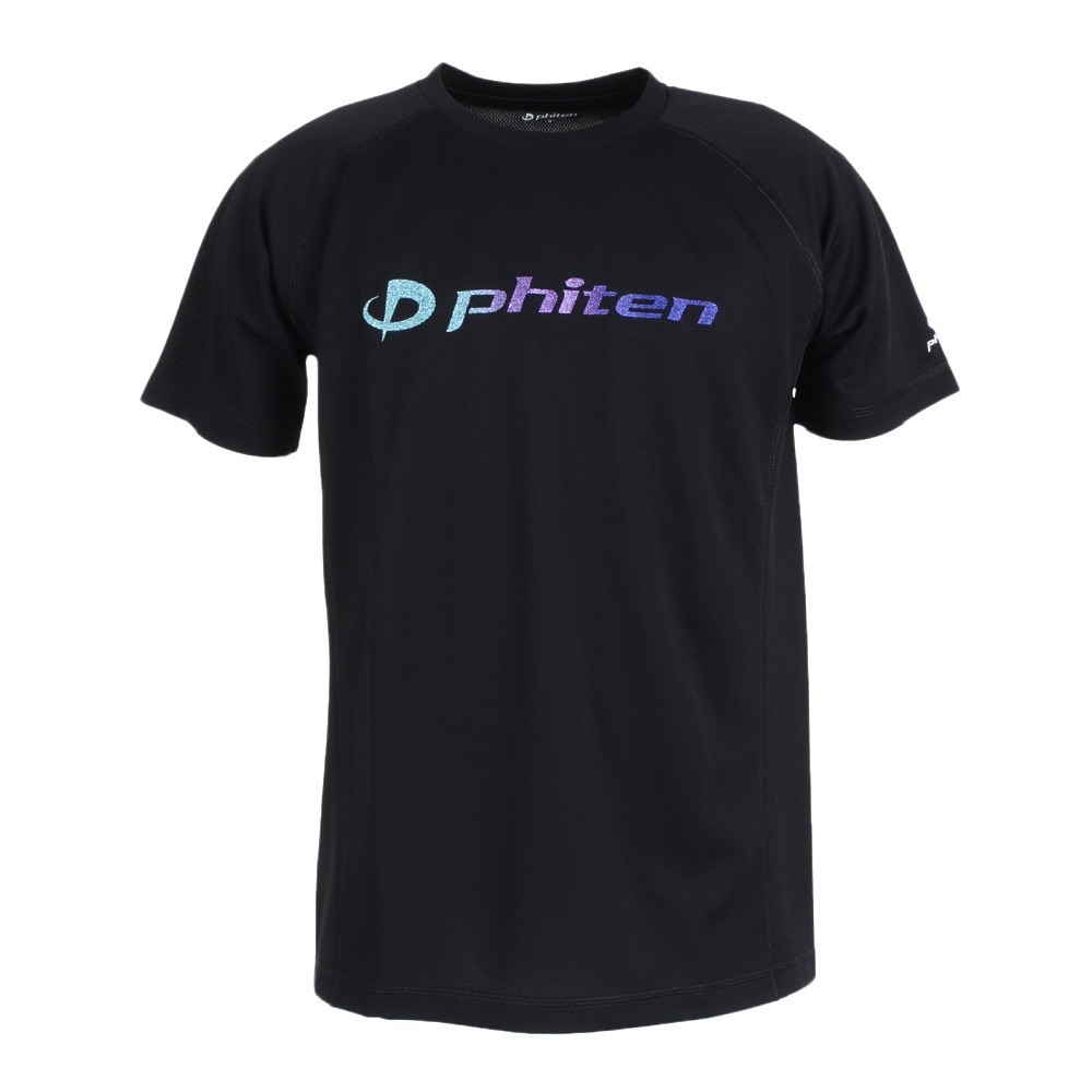 ファイテン（PHITEN）（メンズ、レディース）バレーボールウェア 半袖Tシャツ スムースドライ GRABL 3122JG51100 速乾