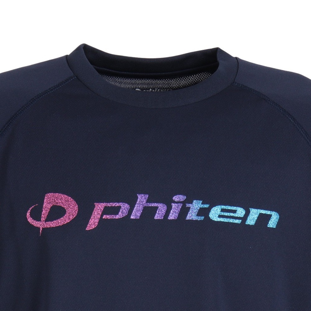 ファイテン（PHITEN）（メンズ、レディース）バレーボールウェア 半袖Tシャツ スムースドライ GRAPK 3122JG51200 速乾